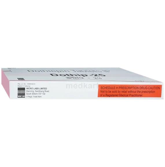 dothip 25mg tablet 15's